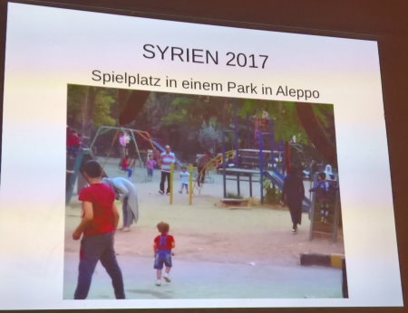 Spielplatz in Aleppo